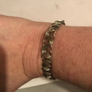 Handmade Stainless Steel Wire Woven Bracelet- 676 $30 or $25 w/offer